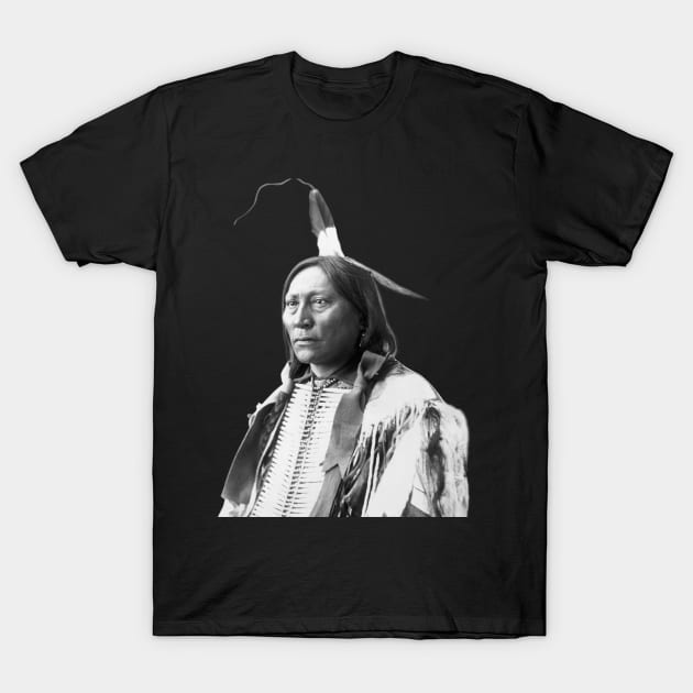 Chief Hollow Horn Bear Portrait - Circa 1898 T-Shirt by warishellstore